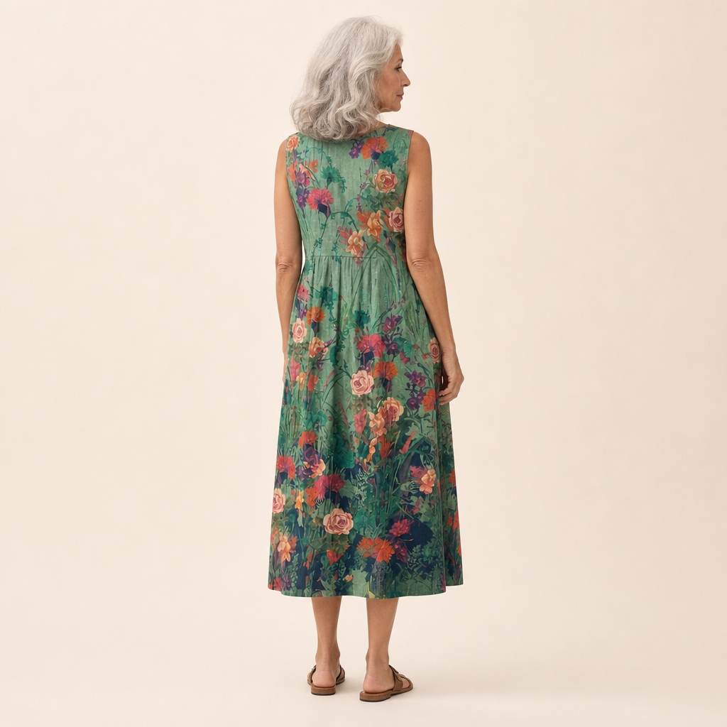 Patrizia | Bequemes ärmelloses Sommerkleid