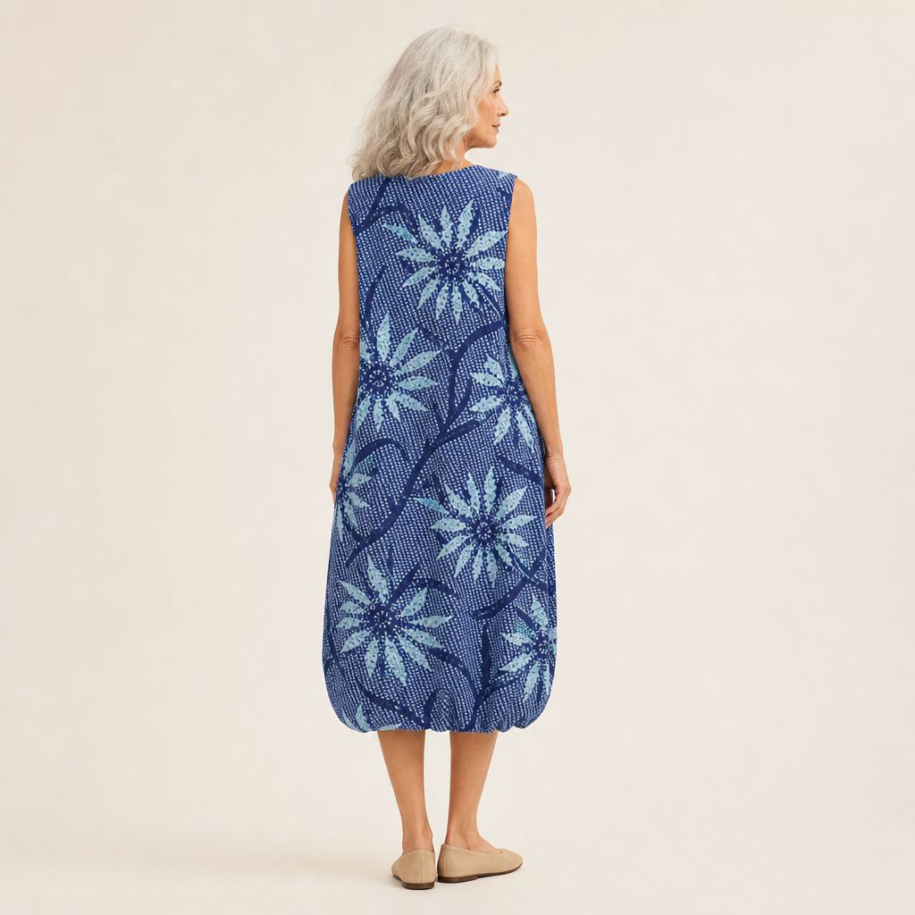 Jolanda | Bequemes ärmelloses Sommerkleid