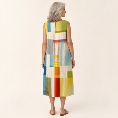 Klärli | Bequemes ärmelloses Sommerkleid