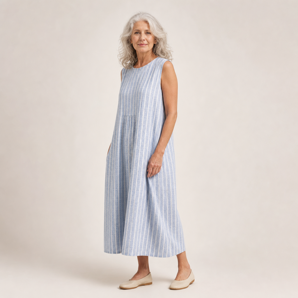 Menga | Bequemes ärmelloses Sommerkleid