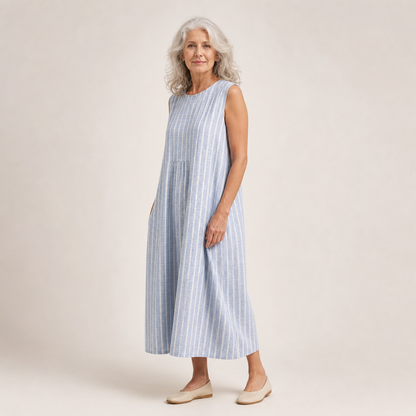 Menga | Bequemes ärmelloses Sommerkleid