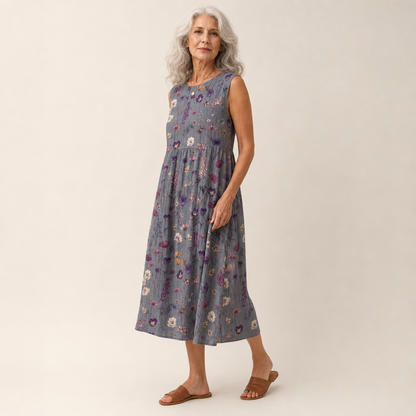Dora | Bequemes ärmelloses Sommerkleid