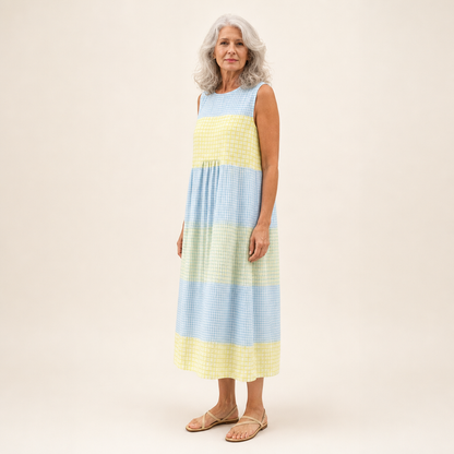 Carla | Bequemes ärmelloses Sommerkleid