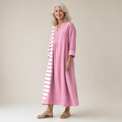 Simone | Schmeichelndes bedrucktes Sommerkleid
