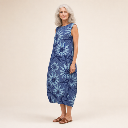 Jolanda | Bequemes ärmelloses Sommerkleid