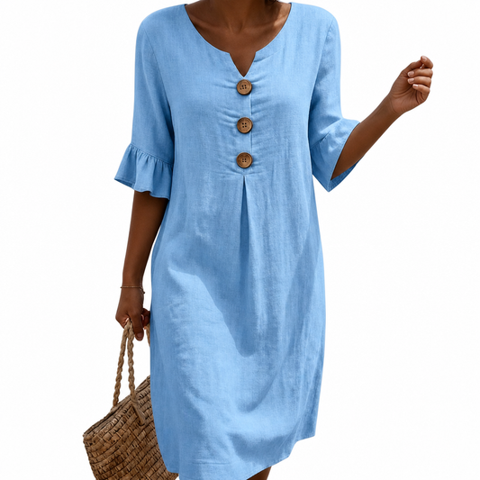 Maëlys | Lässiges Kleid mit Blumenmuster
