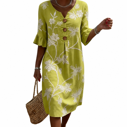 Lucie | Lässiges Kleid mit Blumenmuster