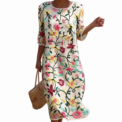 Élise | Sommerkleid mit Blumenmuster