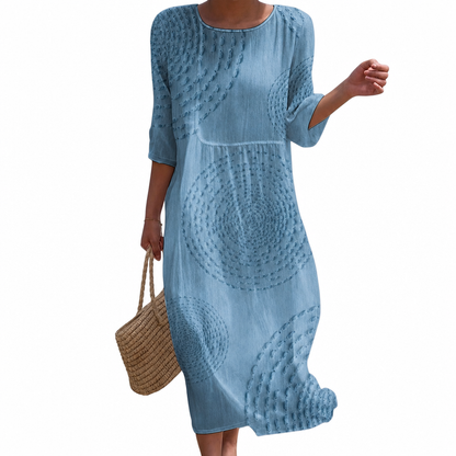Camille | Lässiges besticktes Kleid