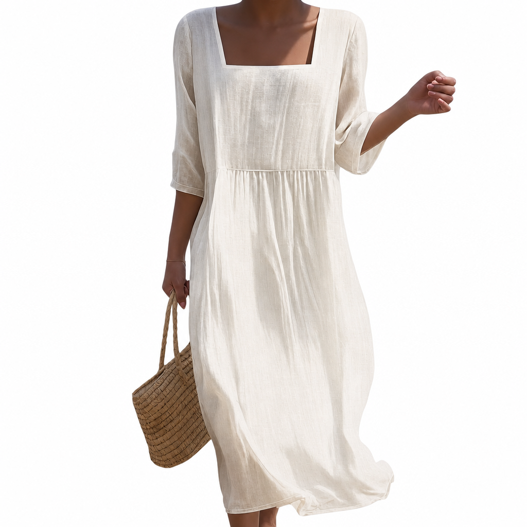 Manon | Lässiges Sommerkleid mit Stickerei