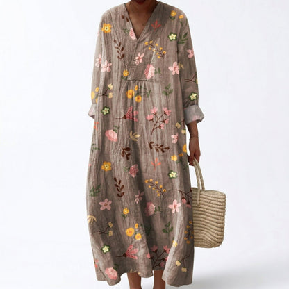 Babette | Schmeichelndes bedrucktes Sommerkleid