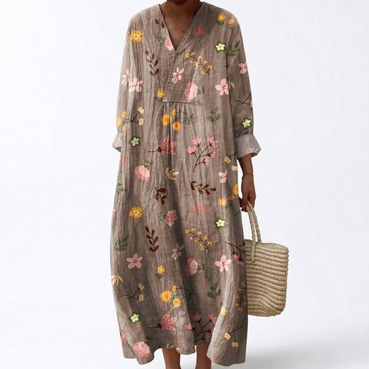 Babette | Schmeichelndes bedrucktes Sommerkleid