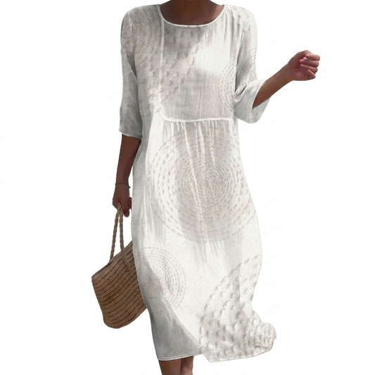 Anaïs | Lässiges besticktes Kleid