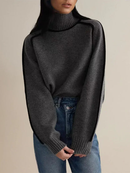 Karolina | Eleganter Rollkragenpullover