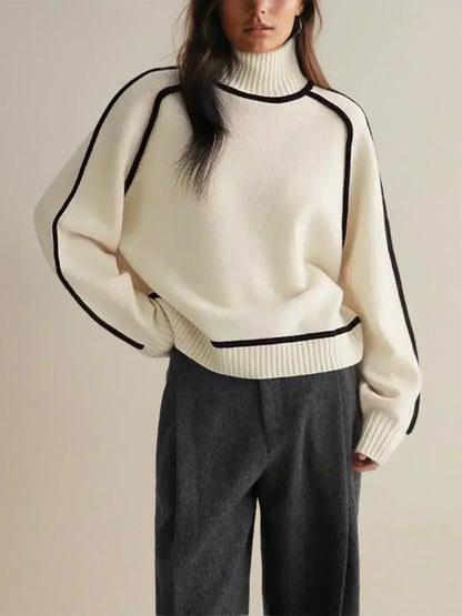 Karolina | Eleganter Rollkragenpullover