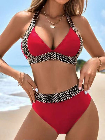 Martina | Zweiteiliges Bikini-Set mit Kette
