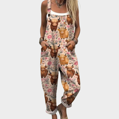 Oktavia | ländlicher Print Boho zart