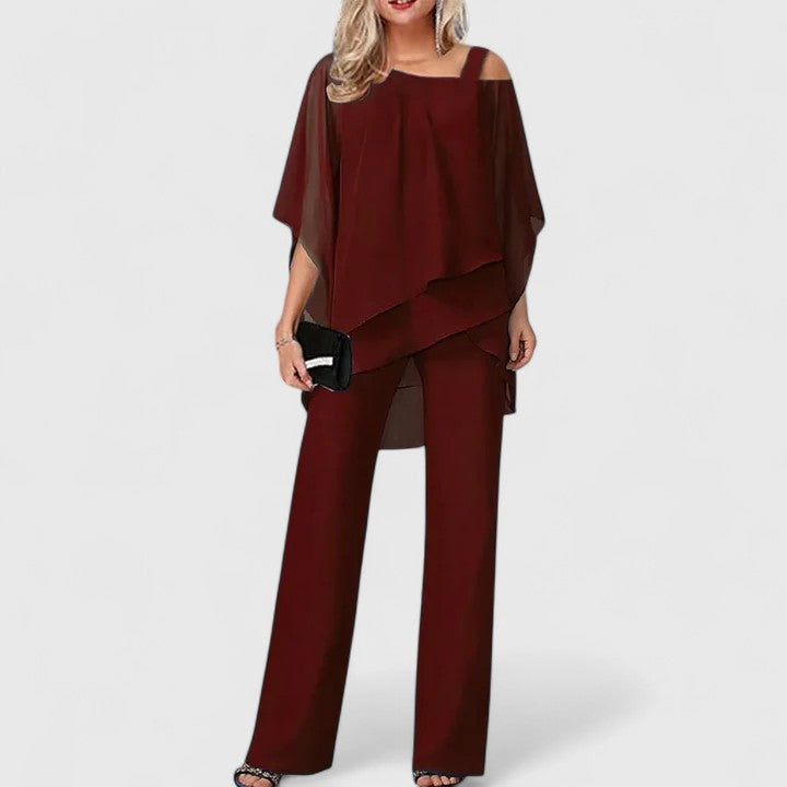Fides | Elegantes zweiteiliges Hosen-Set