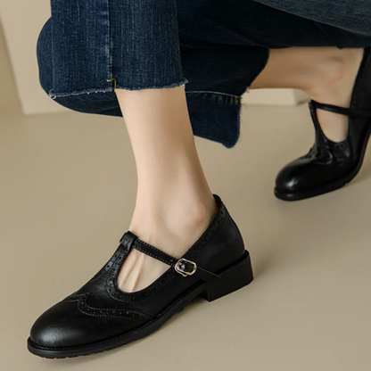 Alexandra | Elegante Mary Janes mit T-Steg