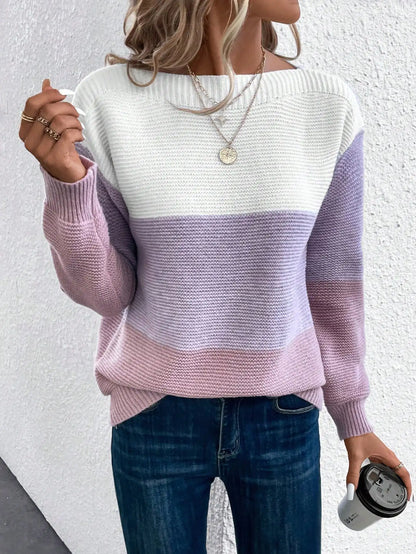 Livia | Bequemer Ombré-Pullover