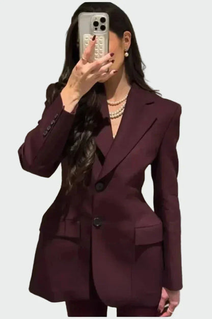 Blazer mit beeindruckender Linie