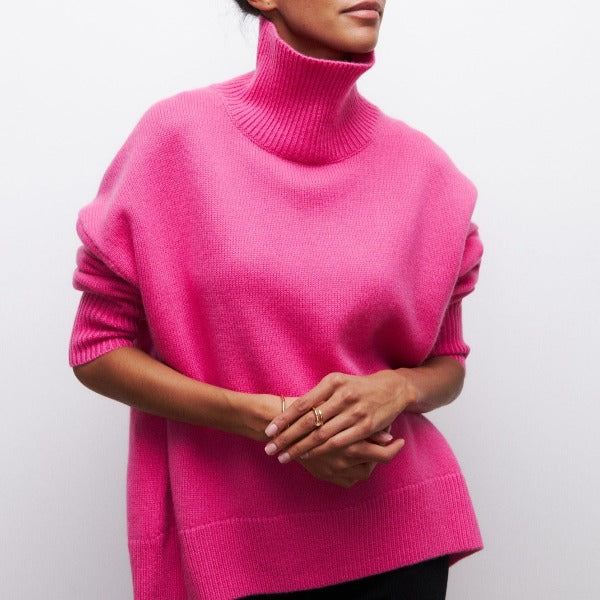Leandra | Luxuriöser Rollkragenpullover