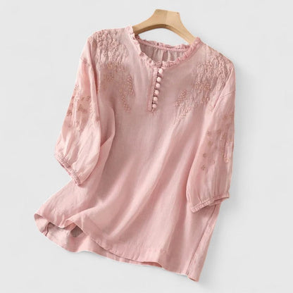 Jonna | Elegante Knopfbluse