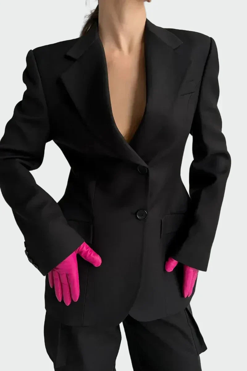Blazer mit beeindruckender Linie