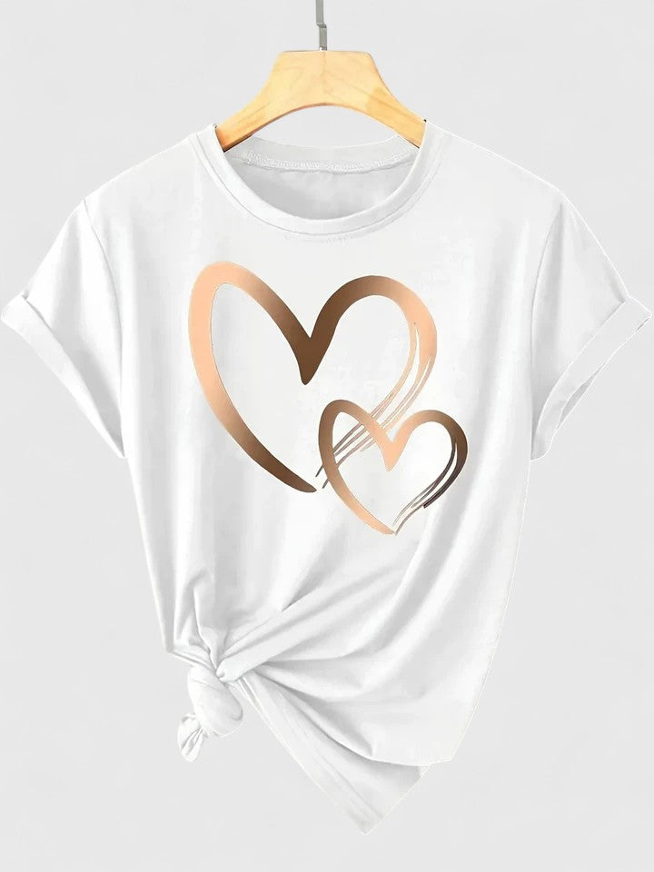 Ava | Bequemes Kurzarm-Shirt