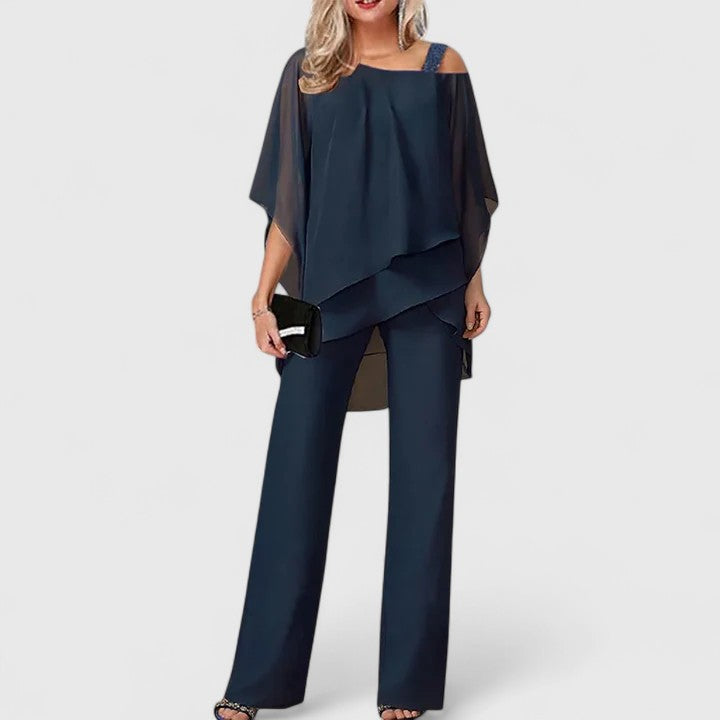 Fides | Elegantes zweiteiliges Hosen-Set