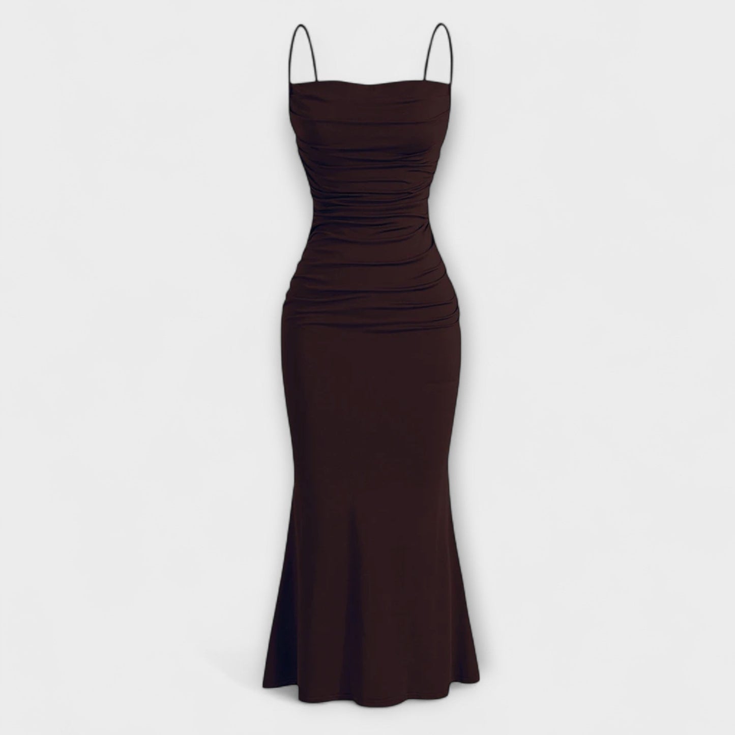 Mia Muse - Pinkes elegantes Party-Maxikleid