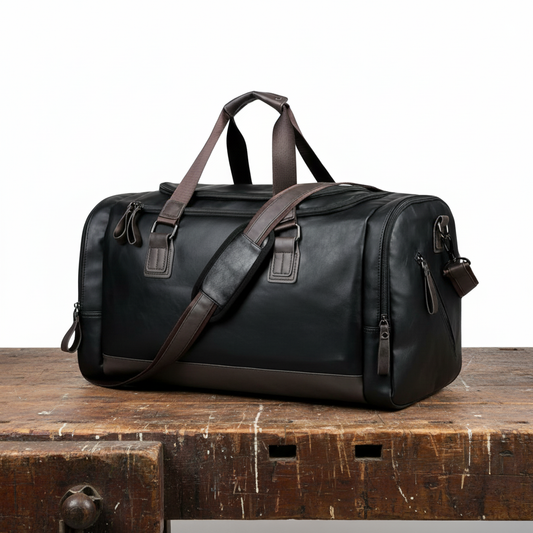 Oskar Leder-Reisetasche