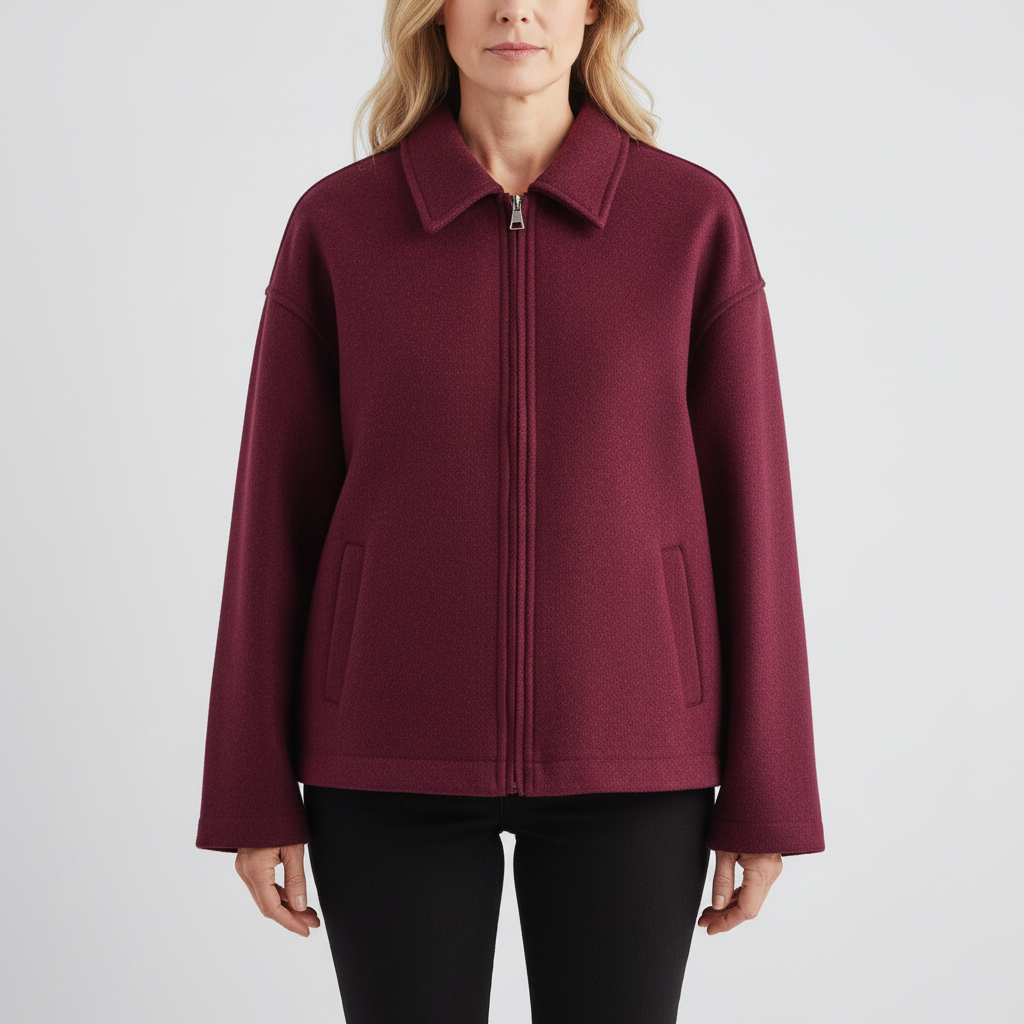 Luzia | Weiche Reissverschluss-Jacke