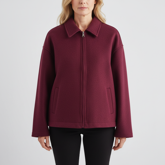 Luzia | Weiche Reissverschluss-Jacke