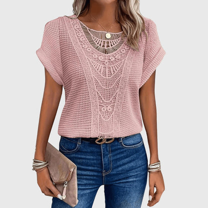Georgette | Elegante Bluse im Ibiza-Stil