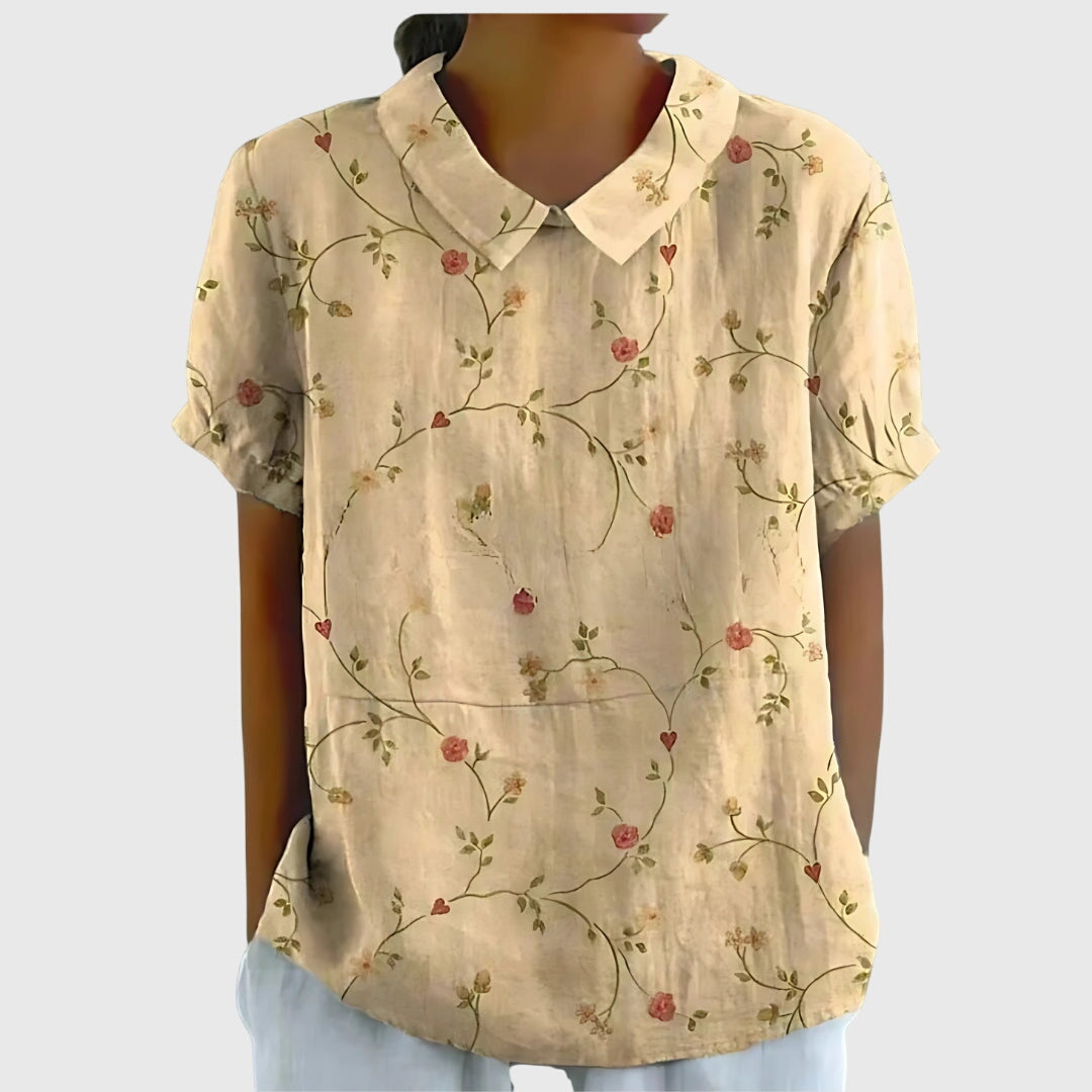 Kornelia | Florale Bluse