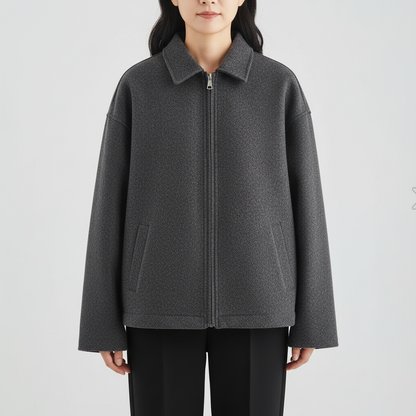 Luzia | Weiche Reissverschluss-Jacke