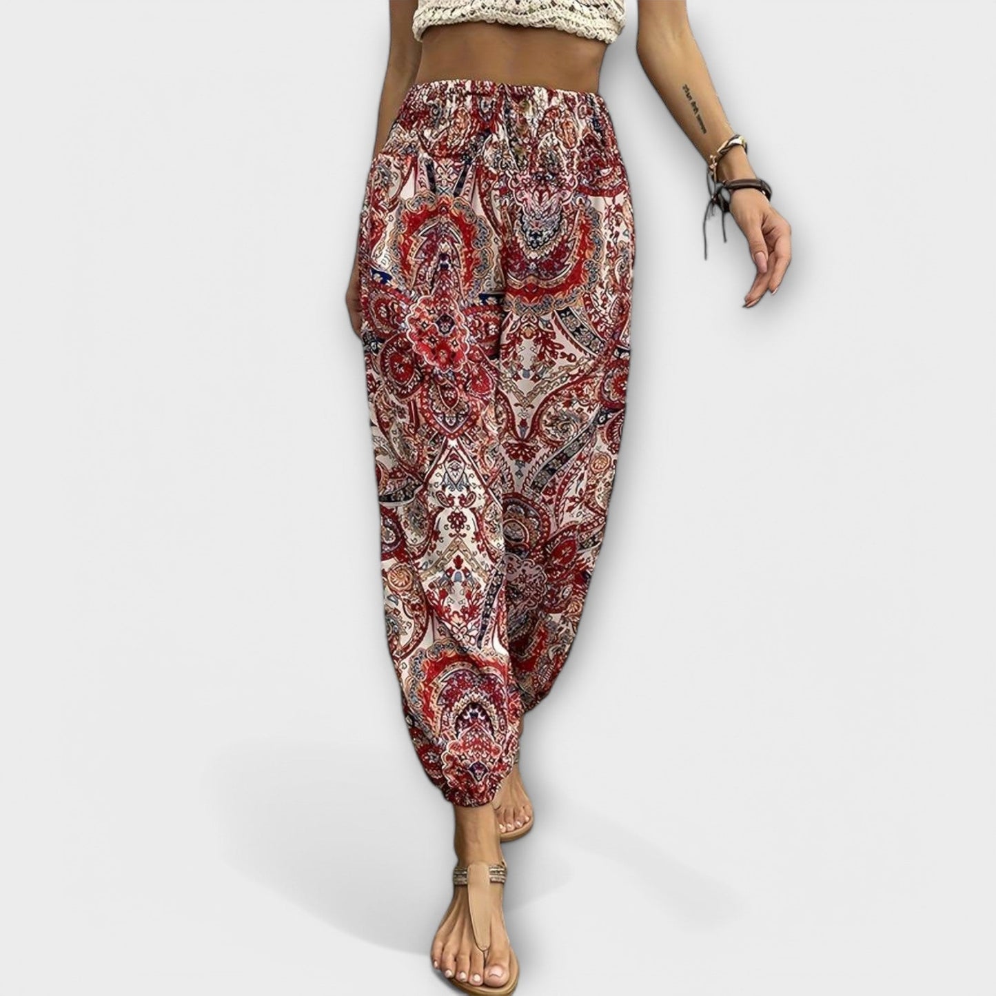 Romana | Hose mit ethnischem Muster