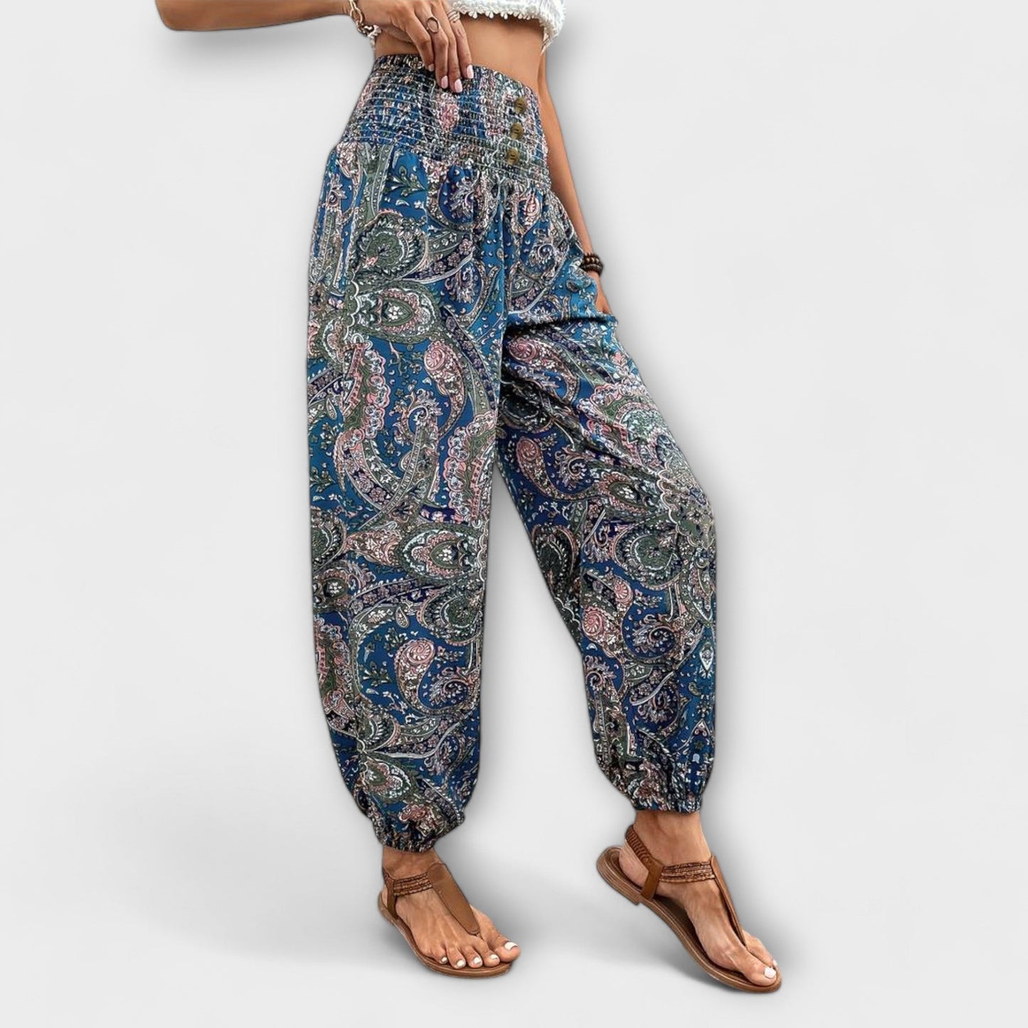 Romana | Hose mit ethnischem Muster