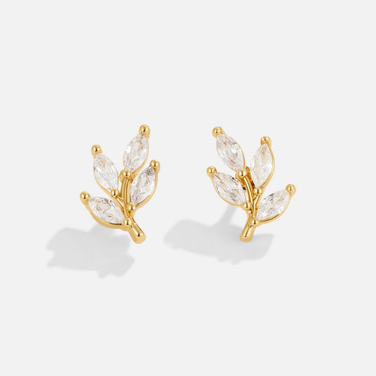 Romina | Elegante goldene Ohrringe