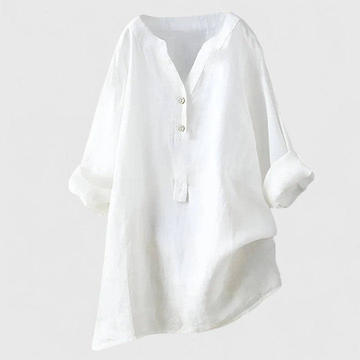 Isabelle | Elegante Bluse mit Knopfleiste