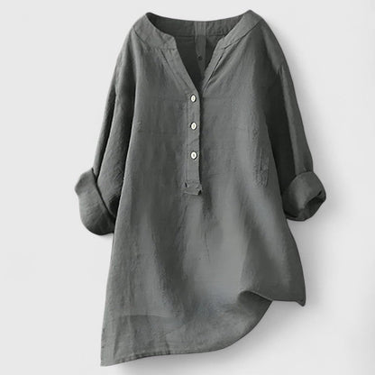 Isabelle | Elegante Bluse mit Knopfleiste