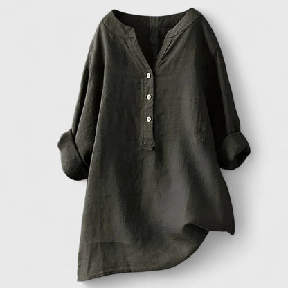 Isabelle | Elegante Bluse mit Knopfleiste
