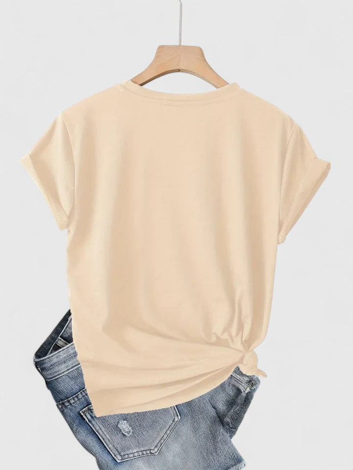 Ava | Bequemes Kurzarm-Shirt