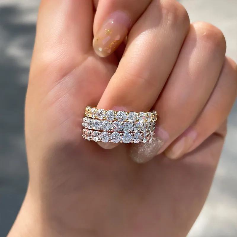 Liselotte | Diamantring mit Doppelband