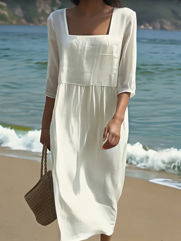 Manon | Lässiges Sommerkleid mit Stickerei