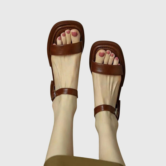 Ines | Orthopädische Sandalen aus Leder