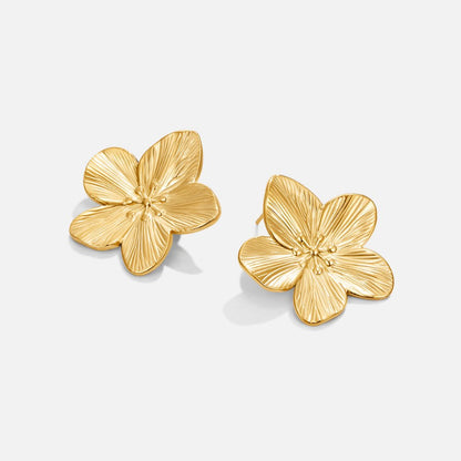 Yasmin | Elegante goldene Ohrringe