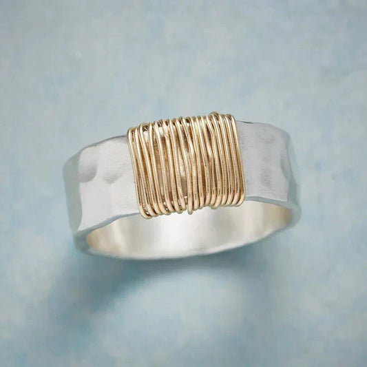 Andrea | Elegantes doppeltes Goldarmband