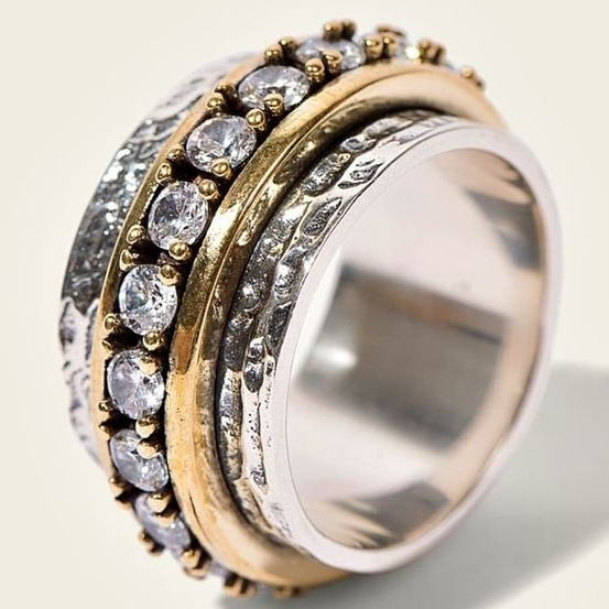 Madlaina | Verstellbarer Hug-Ring aus Silber